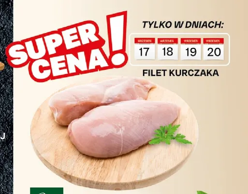 Filet kurczaka promocja w Chorten