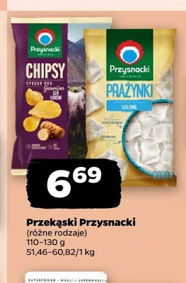 Prażynki Przysnacki solone promocja w Netto