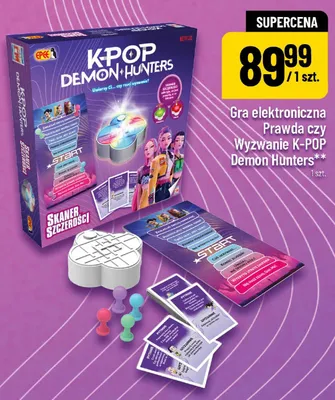 Gra elektroniczna Prawda czy Wyzwanie K-POP Demon Hunters EPEE promocja w POLOmarket