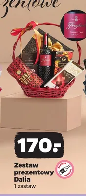 Zestaw prezentowy Dalia promocja w Netto