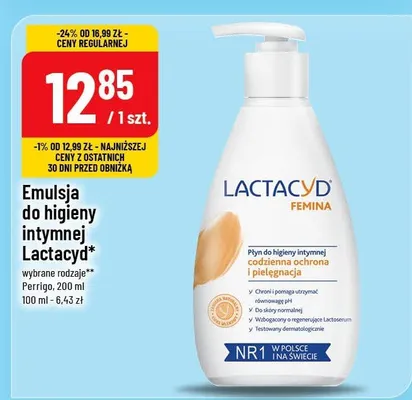 Emulsja do higieny intymnej promocja w POLOmarket