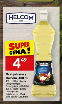 Ocet jabłkowy Helcom promocja w Twój Market