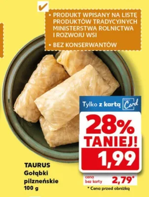 Gołąbki pilzneńskie promocja w Kaufland