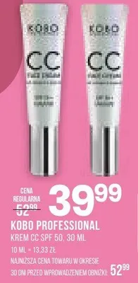 Krem CC SPF 40 promocja w Drogerie Natura