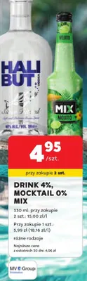 Mocktail 0% Mix promocja w Stokrotka