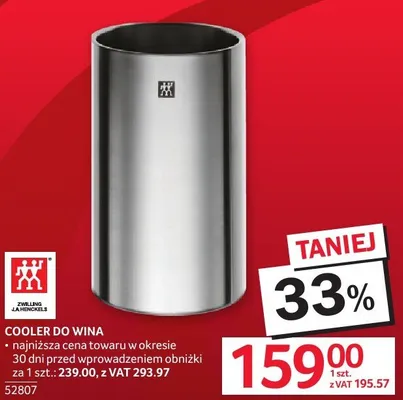 Pojemnik do wina Zwilling promocja w Selgros