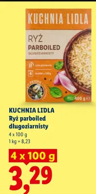 Ryż parboiled długoziarnisty promocja w Lidl