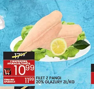 Filet z pangi 20% glazury promocja w Wafelek
