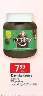 Krem kakaowy Nustikao promocja w Leclerc