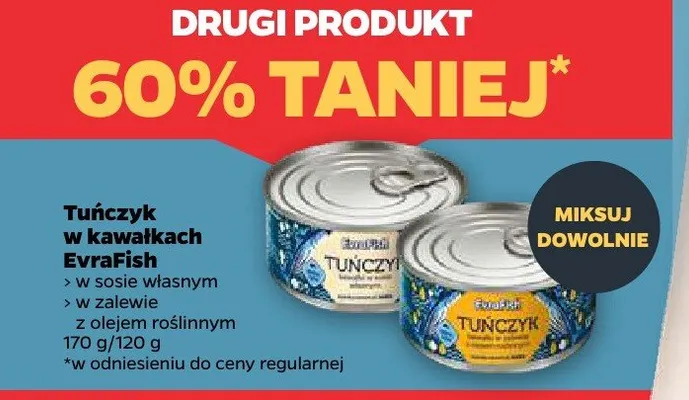 Tuńczyk promocja w Netto