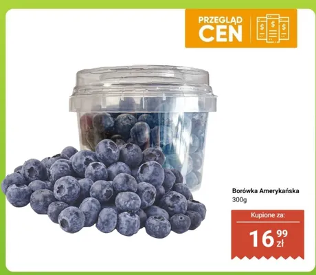 Borówka amerykańska 300 g promocja w Dino