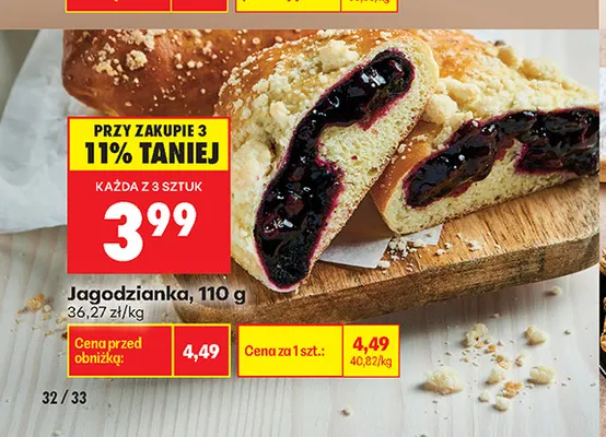 Jagodzianka promocja w Biedronka