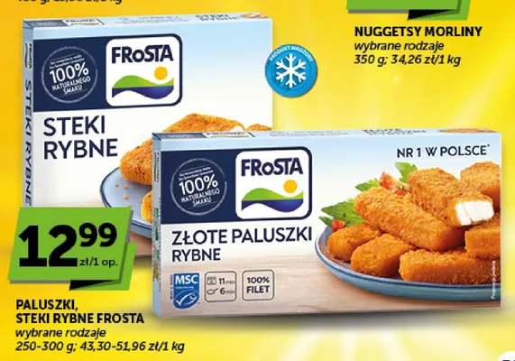 Paluszki rybne Frosta promocja w Euro Sklep