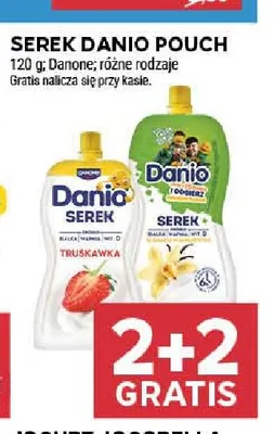Serek Danio Pouch wanilia promocja w Stokrotka