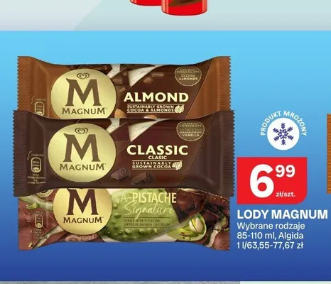 Lody Magnum La Pistache Signature promocja w Chorten