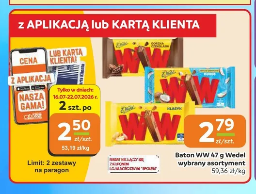 Baton E.Wedel WW Klasyk promocja w Społem Częstochowa