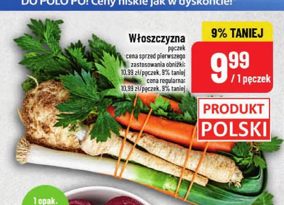 Włoszczyzna promocja w POLOmarket