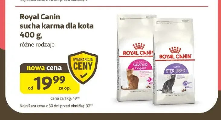 Sucha karma dla kota Royal Canin Savour Exigent promocja w Super Zoo