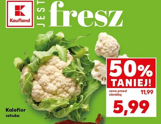 Kalafior promocja w Kaufland