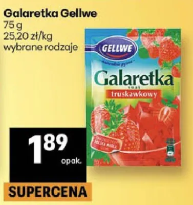 Galaretka Gellwe promocja w Delikatesy Centrum