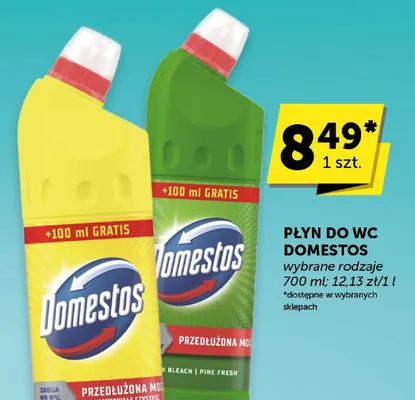 Płyn do WC wybrane rodzaje promocja w Groszek