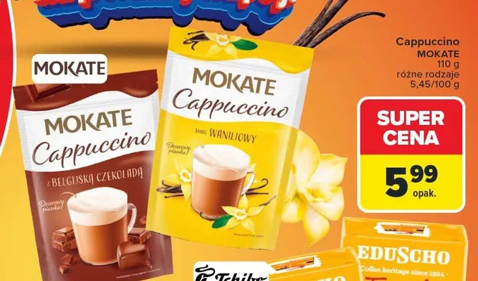 Cappuccino promocja w Carrefour Market