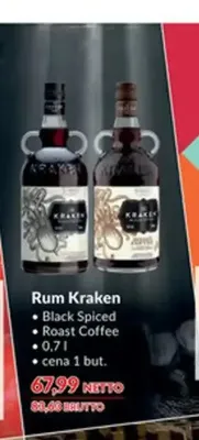 Rum Kraken Roast Coffee promocja w Makro