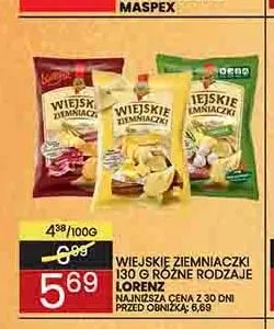 Wiejskie Ziemniaczki Lorenz z koperkiem promocja w Wafelek