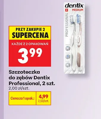Szczoteczka do zębów Dentix Professional promocja w Biedronka