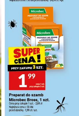 Preparat do szamb Microbec Bros promocja w Twój Market