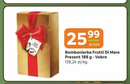 Bombonierka Frutti di Mare Prezent Vobro promocja w Gama