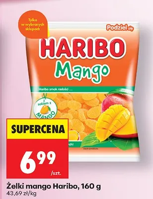 Żelki mango promocja w Biedronka