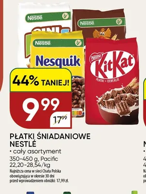 Płatki śniadaniowe Nestlé promocja w Chata Polska