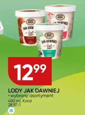 Lody jak dawniej *wybrany asortyment promocja w Chata Polska