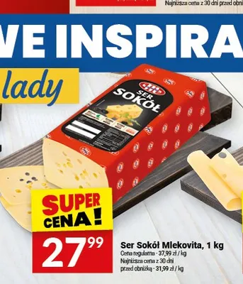 Ser Sokół Mlekovita promocja w Twój Market