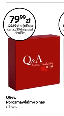 Gra karciana Q & A Porozmawiajmy o nas promocja w Empik