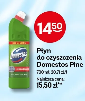 Płyn do czyszczenia Domestos Pine promocja w Żabka