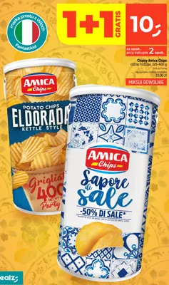 Chipsy Amica Chips Eldorada Grigliata promocja w Dealz