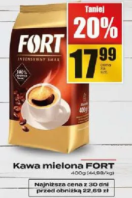 Kawa mielona promocja w Supeco