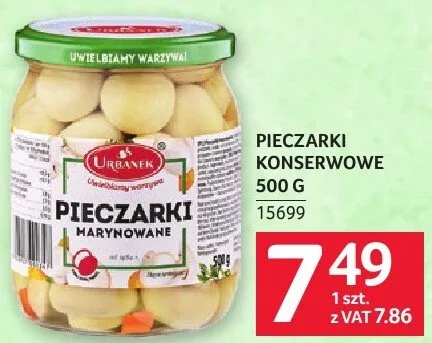 Pieczarki marynowane promocja w Selgros