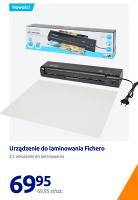Urządzenie do laminowania Fichero promocja w Action