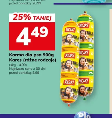 Karma dla psa Kares promocja w Hitpol