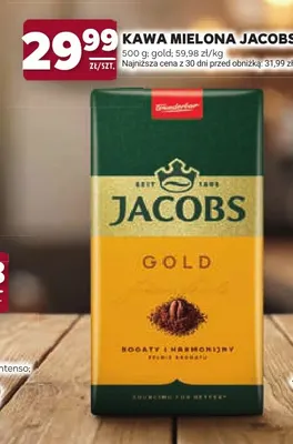Kawa mielona Jacobs Gold promocja w Stokrotka
