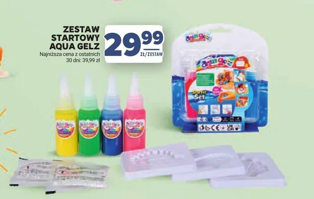 Zestaw startowy Aqua Gelz promocja w Stokrotka