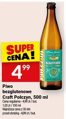 Piwo bezglutenowe Craft Połczyn promocja w Twój Market