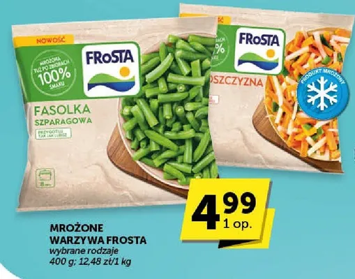 Mrożone warzywa fasolka szparagowa promocja w ABC