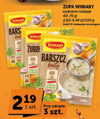 Zupa Barszcz biały Winiary promocja w ABC