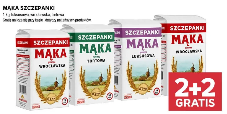 Mąka Szczepanki wrocławska promocja w Stokrotka