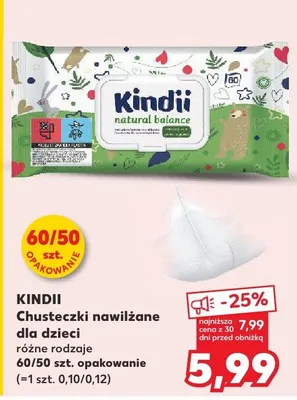 Chusteczki nawilżane dla dzieci różne rodzaje promocja w Kaufland