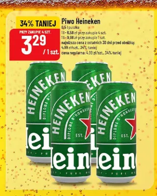 Piwo Heineken promocja w POLOmarket